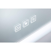 HomeSpa LED Leuchtspiegel Mirra eckig mit Heizfunktion IP44 80x60 cm 22W WhiteSwitch