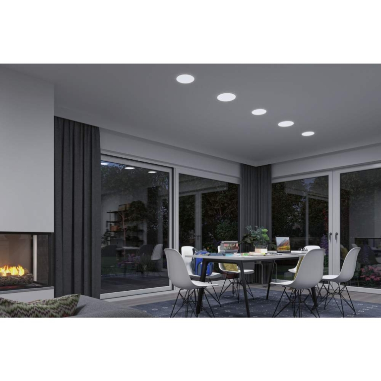 Paulmann LED Einbaupanel Veluna WhiteSwitch 215mm IP44 Deckenmontage 17W inkl. Leuchtmittel