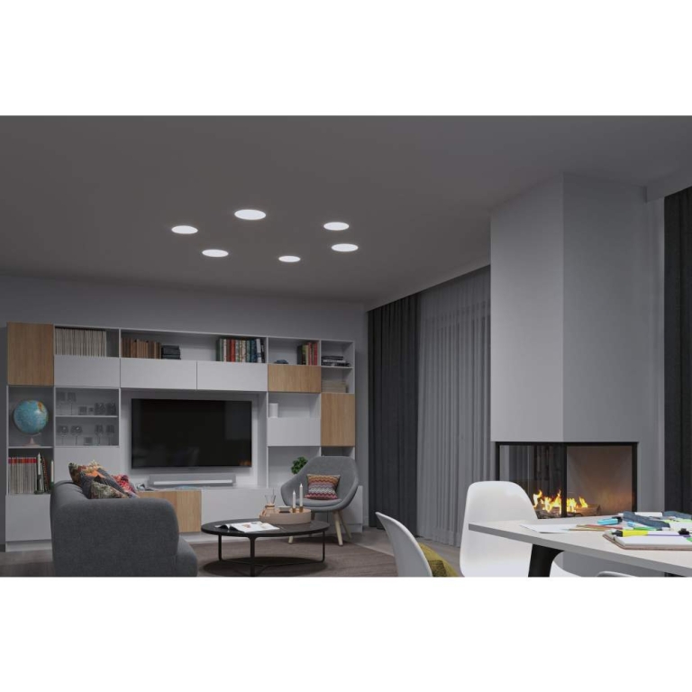 Paulmann LED Einbaupanel Veluna WhiteSwitch 215mm IP44 Deckenmontage 17W inkl. Leuchtmittel