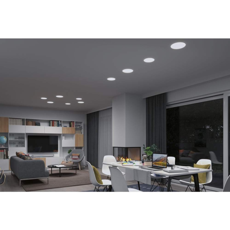 Paulmann LED Einbaupanel Veluna WhiteSwitch 215mm IP44 Deckenmontage 17W inkl. Leuchtmittel