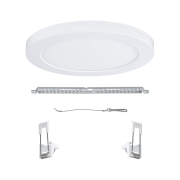 LED Einbaupanel Cover-it mit Sensor rund 225mm, 16,5W 4000K Weiß matt