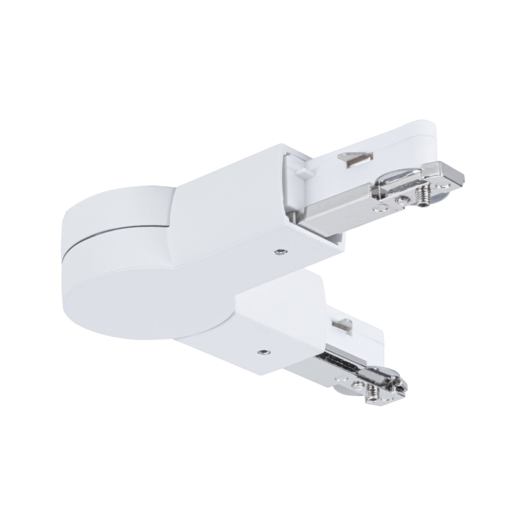 Paulmann URail Gelenk-Verbinder Reinweiß RAL 9010 für Winkel bis 90°