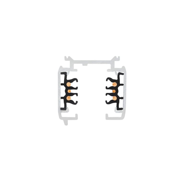 SLV S-TRACK DALI 3-Phasen Stromschiene 4m schwarz Aufbauschiene