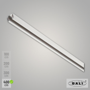 SLV S-TRACK DALI 3-Phasen Stromschiene 4m weiß Aufbauschiene