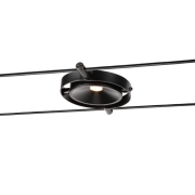 DURNO, Seilleuchte für TENSEO Niedervolt-Seilsystem, 2700K, schwarz