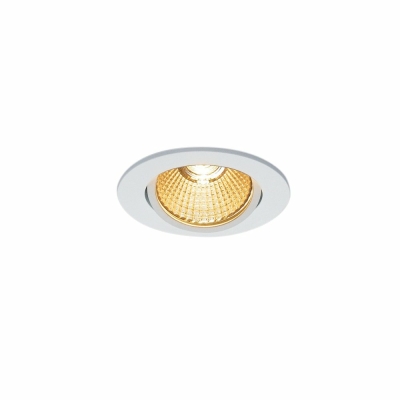 NEW TRIA 68 I CS Indoor LED Deckeneinbauleuchte weiß 2700K rund