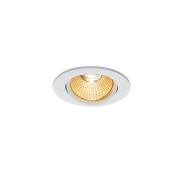 NEW TRIA 68 I CS Indoor LED Deckeneinbauleuchte weiß 2700K rund