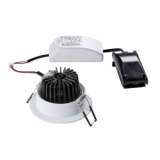NEW TRIA 68 I CS Indoor LED Deckeneinbauleuchte weiß 2700K rund