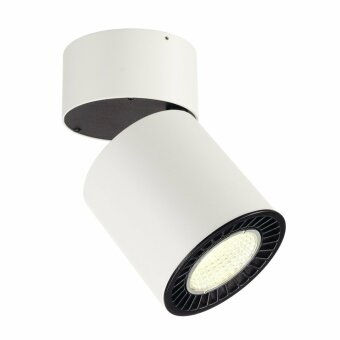 SUPROS CL Indoor LED Deckenaufbauleuchte, rund, weiß, 4000K, 60° Reflektor, CRI90, 3520lm