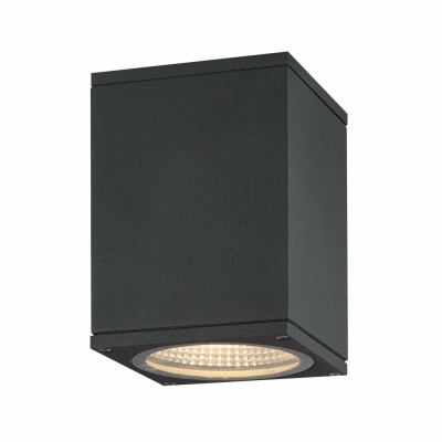 SLV ENOLA SQUARE S Outdoor LED Deckenaufbauleuchte anthrazit CCT 3000/4000K