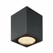ENOLA SQUARE S Outdoor LED Deckenaufbauleuchte anthrazit CCT 3000/4000K