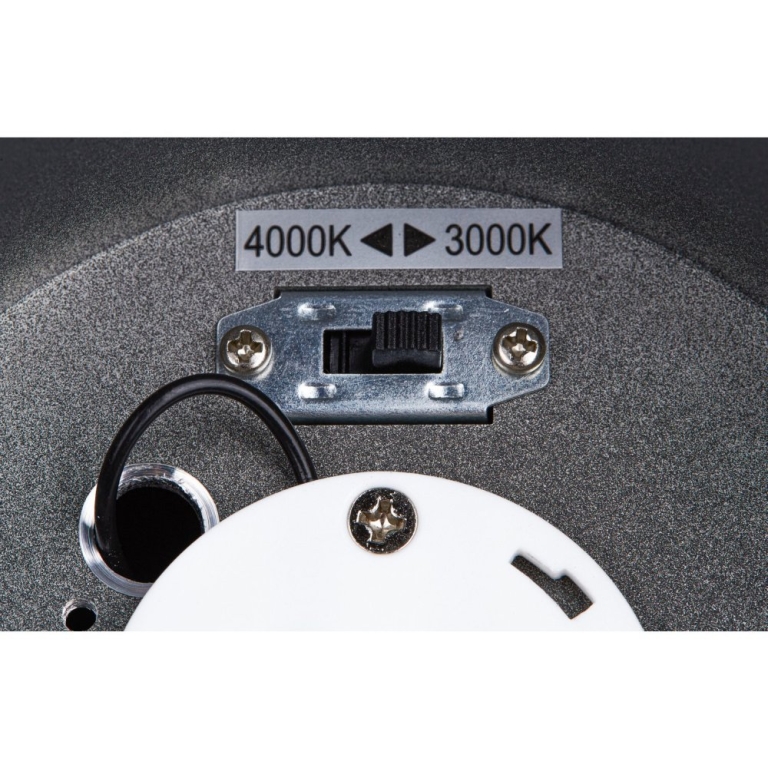 SLV ENOLA ROUND M Outdoor LED Deckenaufbauleuchte anthrazit CCT 3000/4000K