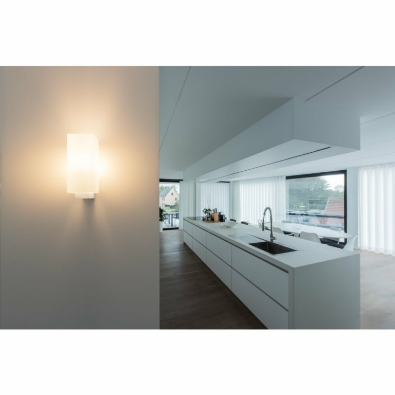 SLV QUADRASS Indoor Wandaufbauleuchte, E27, weiß