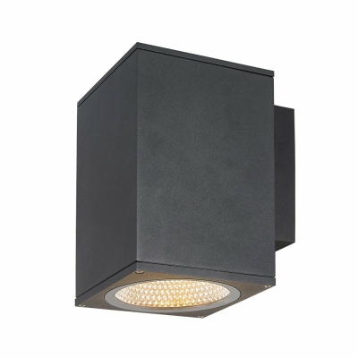 SLV ENOLA SQUARE L single Outdoor LED Wandaufbauleuchte anthrazit CCT 3000/4000K