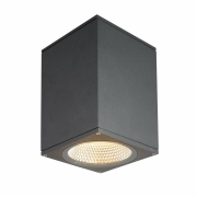 ENOLA SQUARE L Outdoor LED Deckenaufbauleuchte anthrazit CCT 3000/4000K