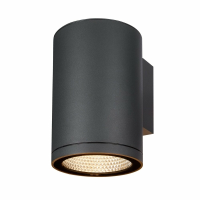 SLV ENOLA ROUND L single Outdoor LED Wandaufbauleuchte anthrazit CCT 3000/4000K