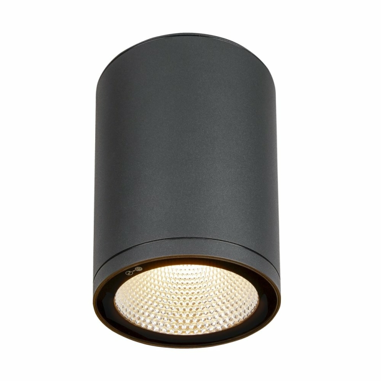 SLV ENOLA ROUND L Outdoor LED Deckenaufbauleuchte anthrazit CCT 3000/4000K