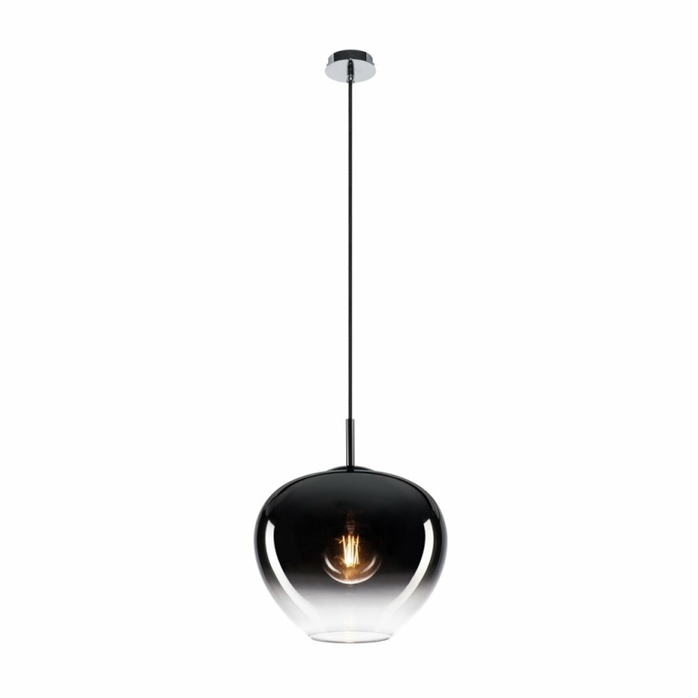 SLV PANTILO CONVEX 29 Pendelleuchte E27 chrom Glas 250cm