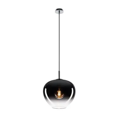 SLV PANTILO CONVEX 29 Pendelleuchte E27 chrom Glas 250cm