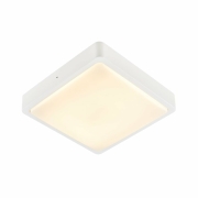 AINOS SQUARE LED Outdoor Wand- & Deckenleuchte weiß eckig CCT-Switch IP65 1300lm 17W 230V