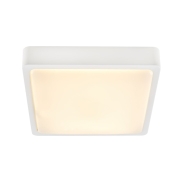 AINOS SQUARE LED Outdoor Wand- & Deckenleuchte weiß eckig CCT-Switch IP65 1300lm 17W 230V