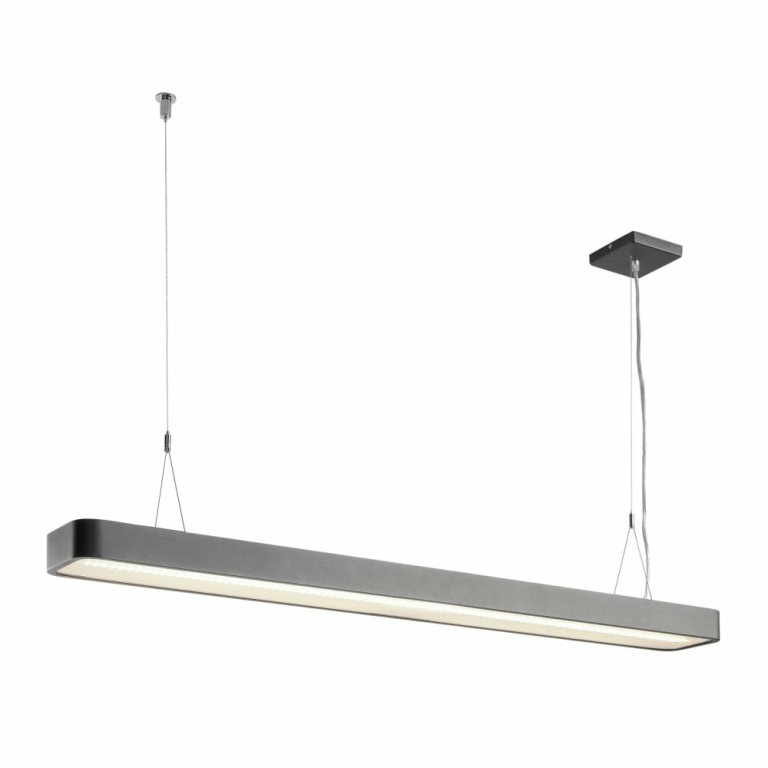 SLV WORKLIGHT PD, Indoor LED Pendelleuchte DALI anthrazit 4000K