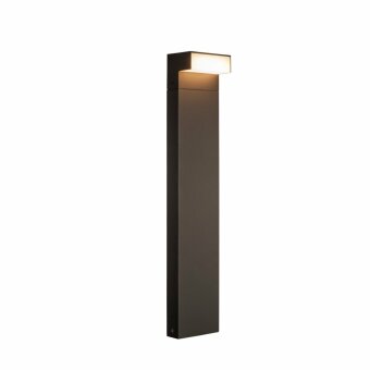L-LINE OUT 80 FL Pole, Outdoor LED Stehleuchte horizontal anthrazit CCT switch 3000/4000K