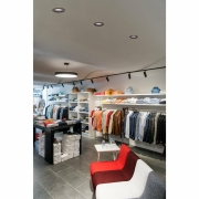 NUMINOS DL L, Indoor LED Deckeneinbauleuchte schwarz/schwarz 3000K 40° kardanisch dreh- und schwenkbar