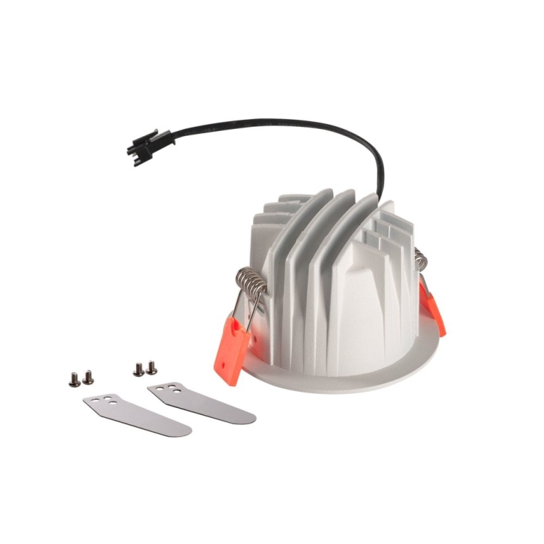 SLV NUMINOS DL S, Indoor LED Deckeneinbauleuchte weiß/weiß 2700K 55°