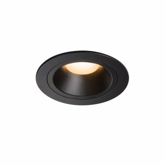 NUMINOS DL M, Indoor LED Deckeneinbauleuchte schwarz/schwarz 2700K 20°