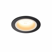 NUMINOS DL M, Indoor LED Deckeneinbauleuchte schwarz/weiß 3000K 20°