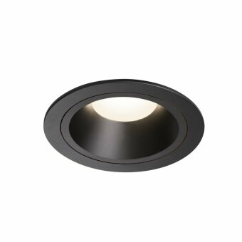 NUMINOS DL L, Indoor LED Deckeneinbauleuchte schwarz/schwarz 4000K 20°