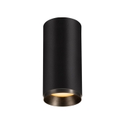 NUMINOS CL PHASE M, Indoor LED Deckenaufbauleuchte schwarz/schwarz 2700K 24°