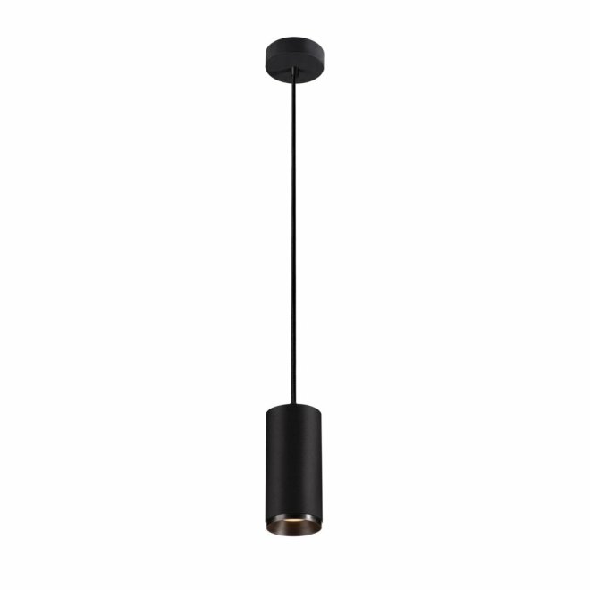 SLV NUMINOS PD PHASE M, Indoor LED Pendelleuchte schwarz/schwarz 3000K 60°