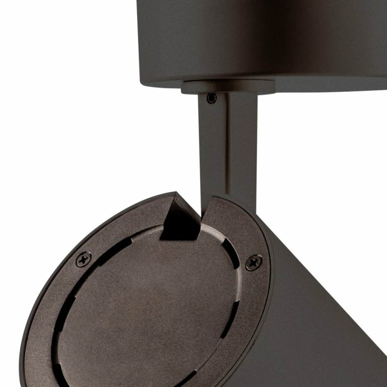 SLV NUMINOS SPOT PHASE L, Indoor LED Deckenaufbauleuchte schwarz/schwarz 2700K 24°