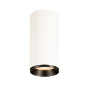NUMINOS CL PHASE L, Indoor LED Deckenaufbauleuchte weiß/schwarz 3000K 36°