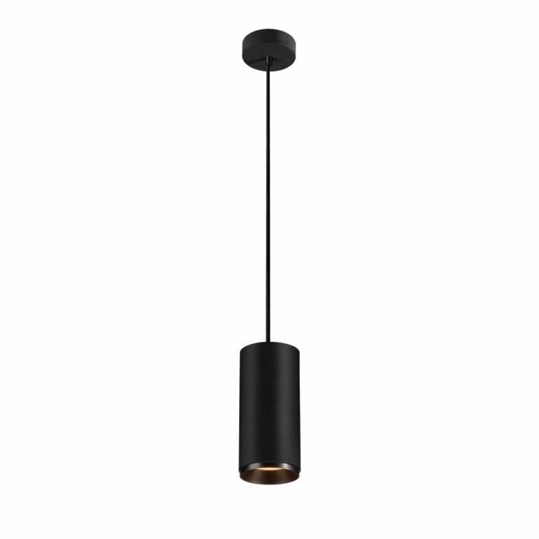 SLV NUMINOS PD PHASE L, Indoor LED Pendelleuchte schwarz/schwarz 2700K 36°