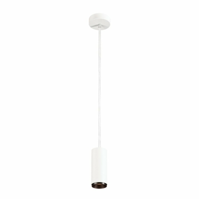 SLV NUMINOS PD DALI S, Indoor LED Pendelleuchte weiß/schwarz 2700K 24°