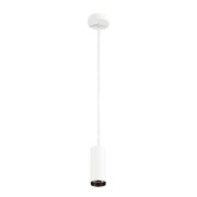 NUMINOS PD DALI S, Indoor LED Pendelleuchte weiß/schwarz 4000K 60°