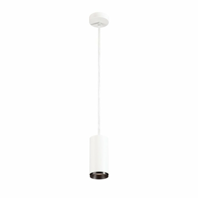 SLV NUMINOS PD DALI M, Indoor LED Pendelleuchte weiß/schwarz 4000K 36°