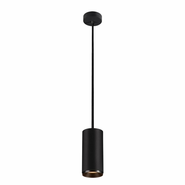 SLV NUMINOS PD DALI L, Indoor LED Pendelleuchte schwarz/schwarz 2700K 60°