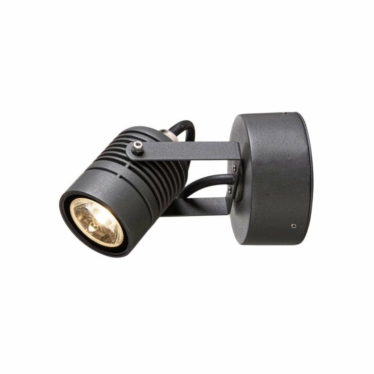SLV LED SPOT SP, Outdoor LED Wandaufbauleuchte anthrazit 3000K