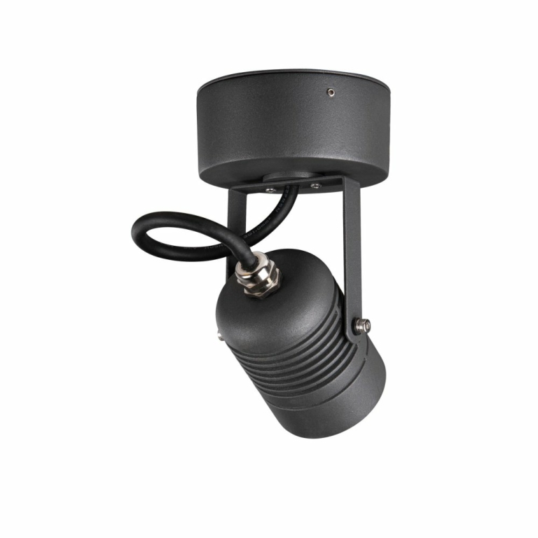 SLV LED SPOT SP, Outdoor LED Wandaufbauleuchte anthrazit 3000K