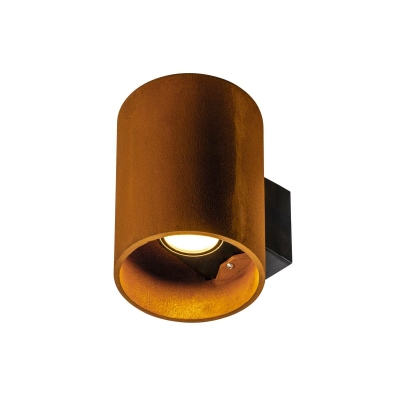 SLV RUSTY© UP/DOWN WL, Outdoor LED Wandaufbauleuchte rund rost CCT switch 3000/4000K