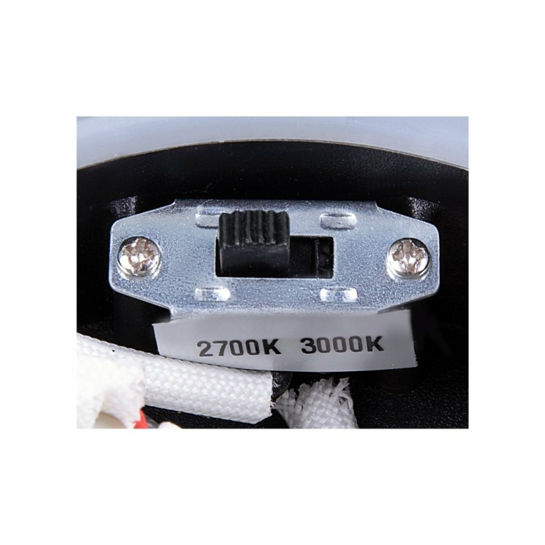 SLV MANA BASIS WL, Indoor LED Wandaufbauleuchte rund anthrazit CCT switch 2700/3000K