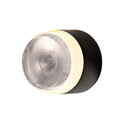 SLV MANA BASIS WL, Indoor LED Wandaufbauleuchte rund anthrazit CCT switch 2700/3000K
