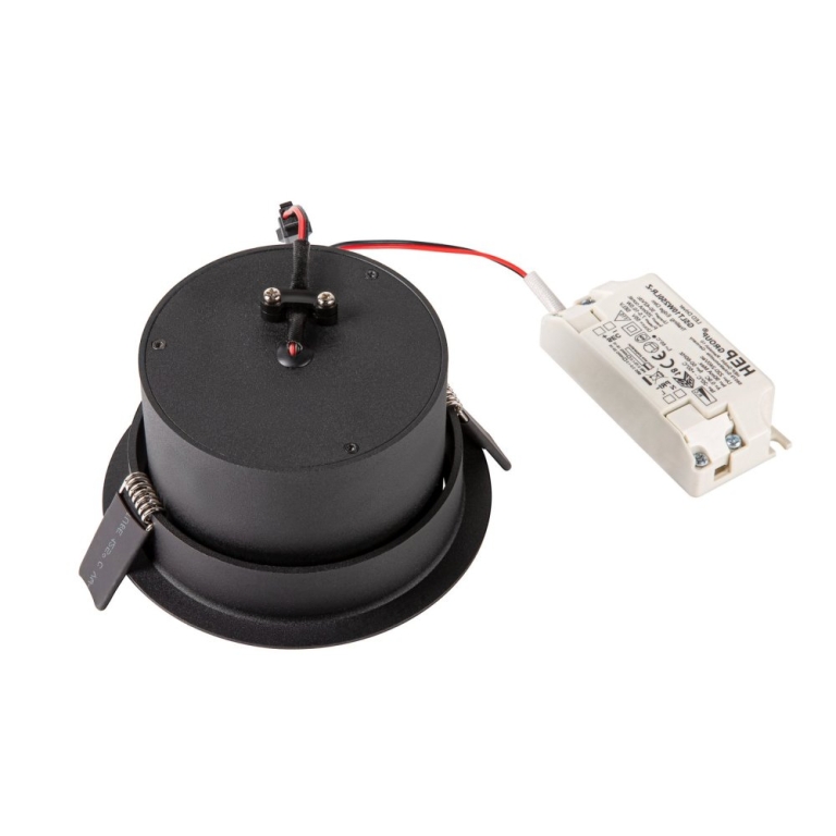 SLV OCULUS DL MOVE, Indoor LED Deckeneinbauleuchte schwarz DIM-TO-WARM 2000-3000K