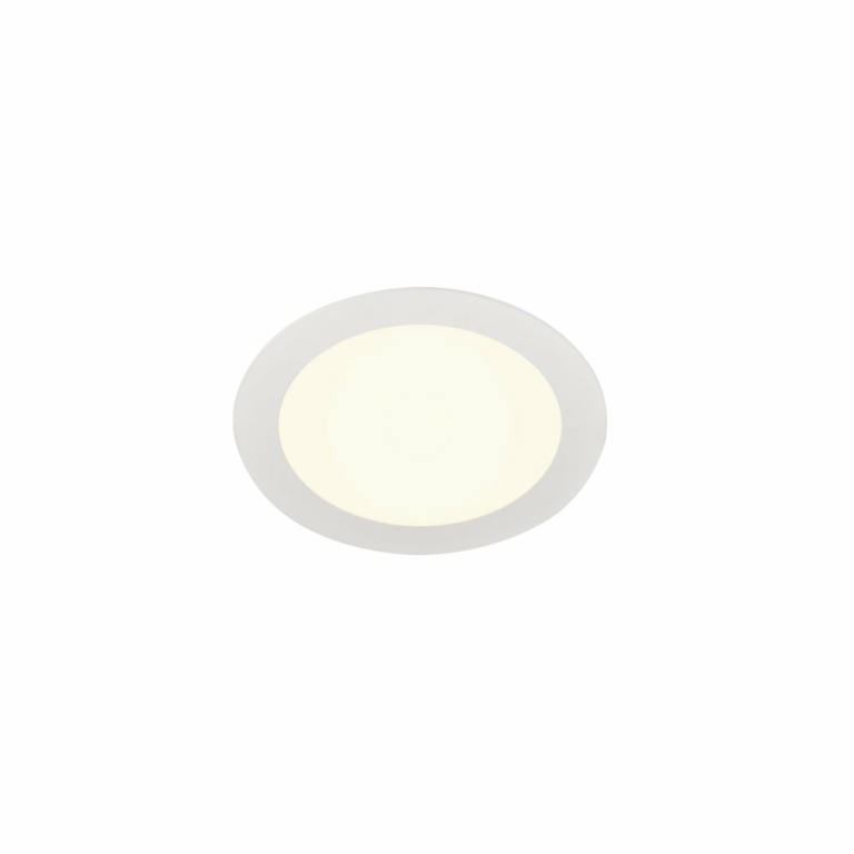 SLV SENSER 18 DL, Indoor LED Deckeneinbauleuchte rund weiß 4000K