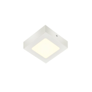 SENSER 12 CW, Indoor LED Wand- und Deckenaufbauleuchte eckig weiß 4000K