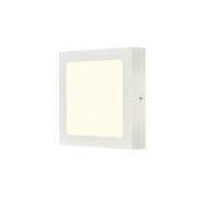 SENSER 18 CW, Indoor LED Wand- und Deckenaufbauleuchte eckig weiß 4000K